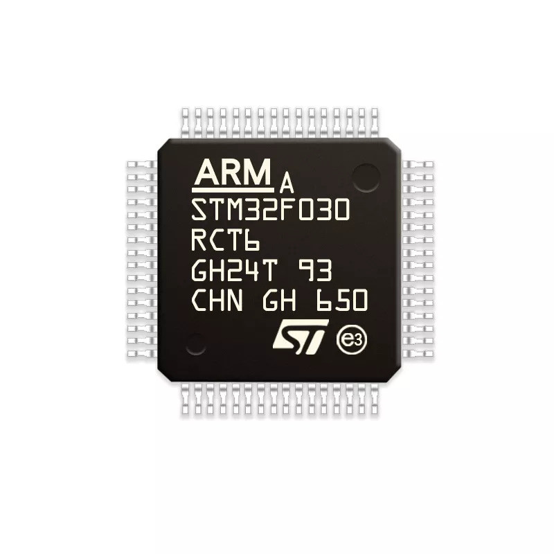 STM32F030CCT6 MCU Microcontroller IC 32BIT 256KB FLASH 48LQFP Flash Memory Chips
