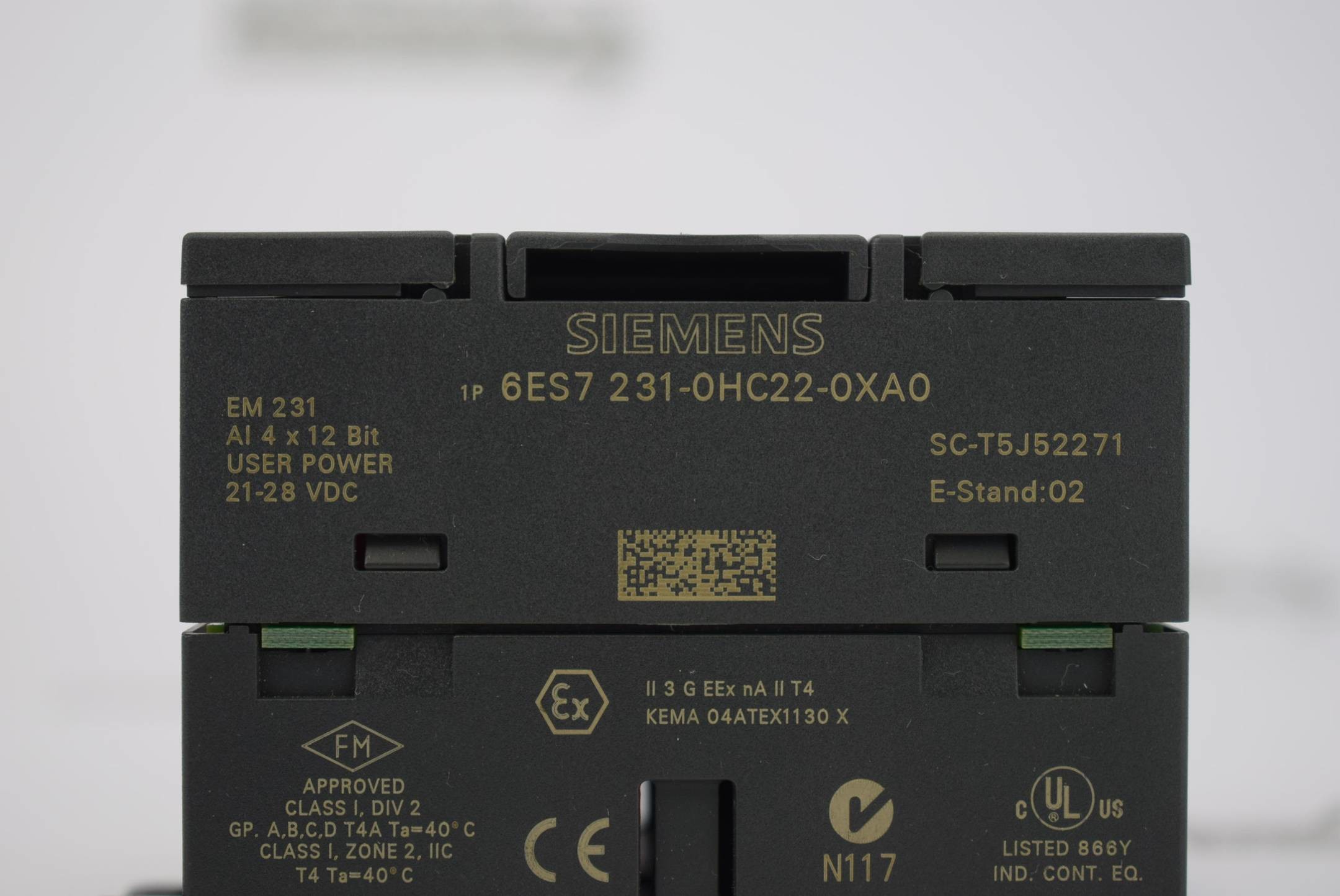 SIEMENS SIMATIC S7-200  Wireless Programmable Logic Controller 6ES7231-0HC22-0XA0